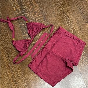 Helen Jon Boy Short Bikini Set - Large
